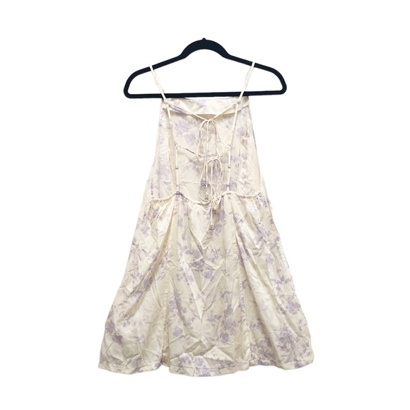 NWT Intimately Free People In Control Mini Sheer Dress Ivory Combo - Picture 6 of 9